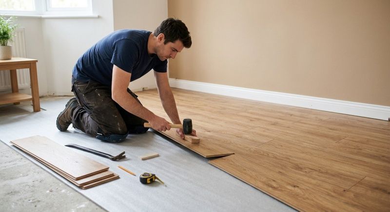 Laminate Floor Remodeling in Loudoun County, VA
