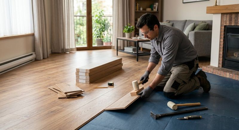 Laminate Tile Installation in Loudoun County, VA