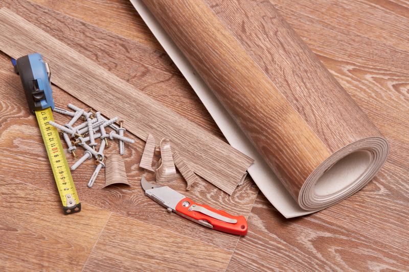 Professional Linoleum Repair Process