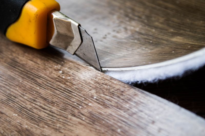 Products For Linoleum Repairs in use