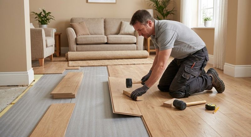 Laminate Floor Replacement in Loudoun County, VA